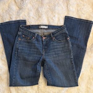 Levi's Dark Blue Flare Jeans